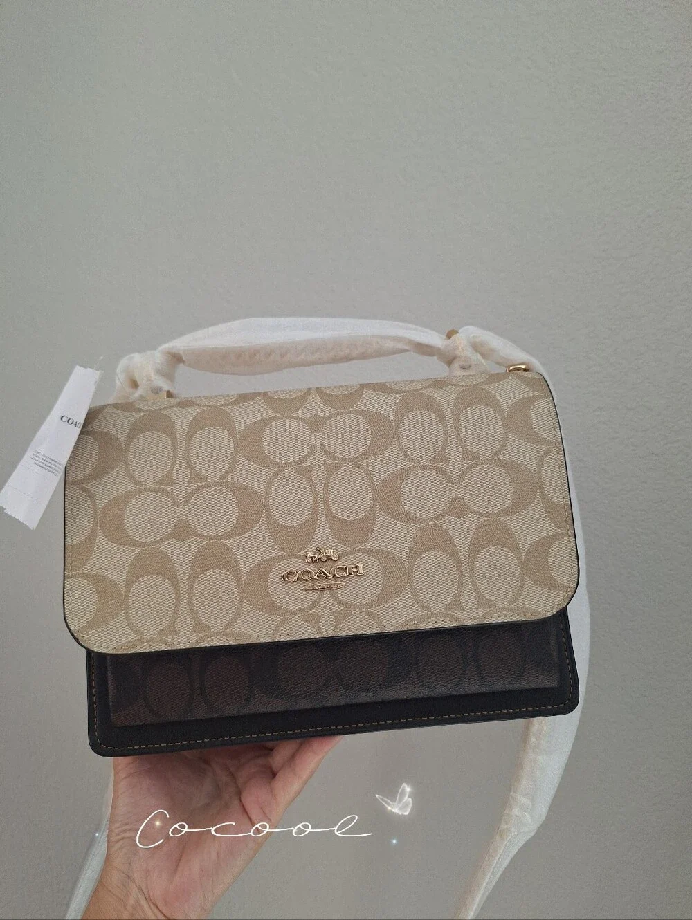 NWT Coach Klare Crossbody Bag In Blocked Signature CanvasCD866 - $428